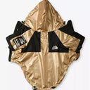 French Bulldog Print Hooded Raincoat for Dogs Windbreaker