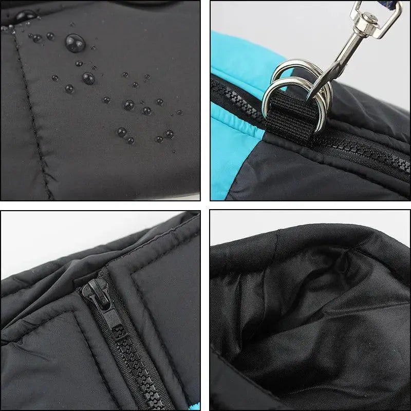 Waterproof Dog Coat Cozy Winter Jacket For All Dogs