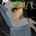 Petravel Dog Car Hammock Waterproof Seat Cover for Pets