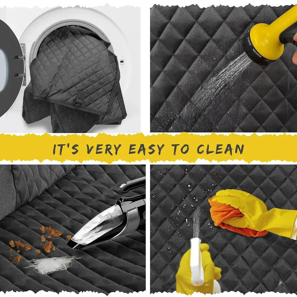 Waterproof Dog Car Seat Cover Hammock For Rear Seats