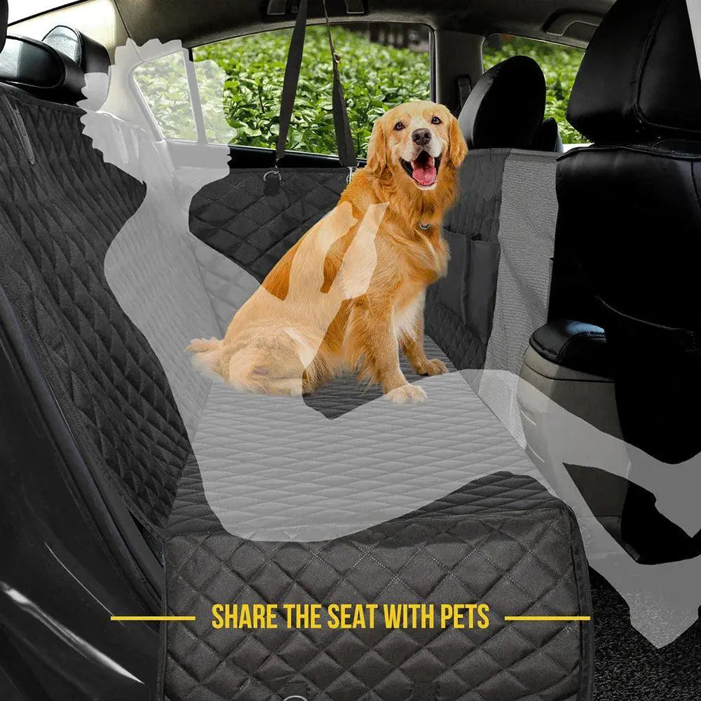 Waterproof Dog Car Seat Cover Hammock For Rear Seats