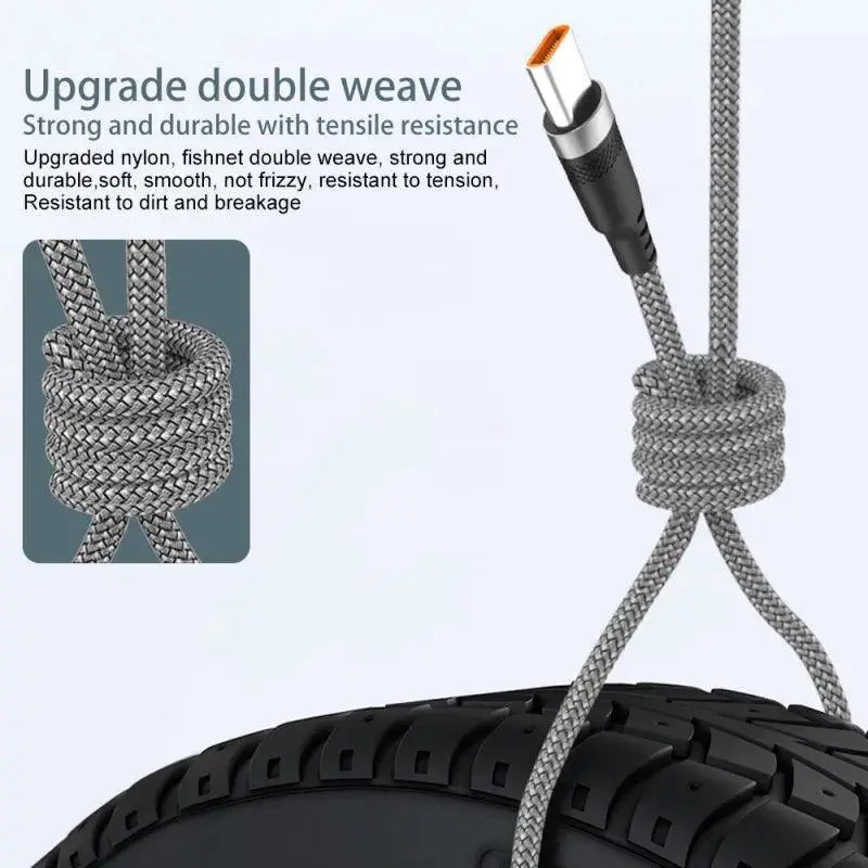 Ultimate Braided USB Type C Fast Charging Cable 1m To 8m