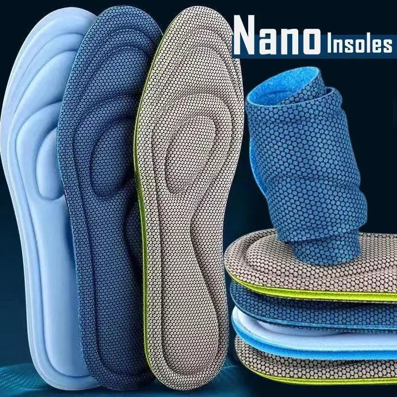 Memory Foam Insoles with Antibacterial Comfort Technology