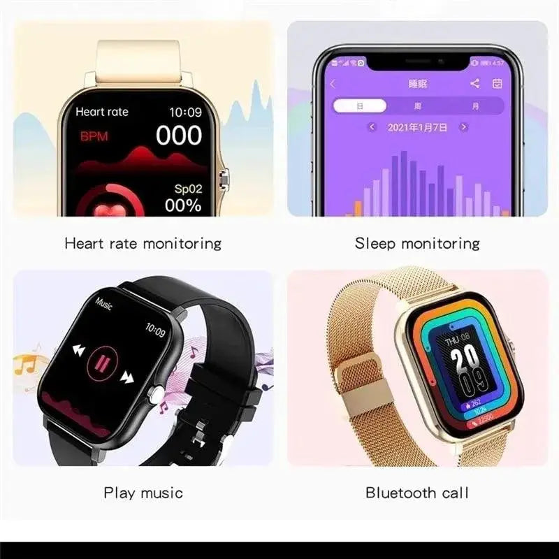 LIGE Smart Health And Fitness Touch Watch Active Lifestyles