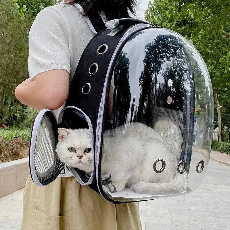 PetVoyage Capsule Backpack With Clear Window And Ventilation