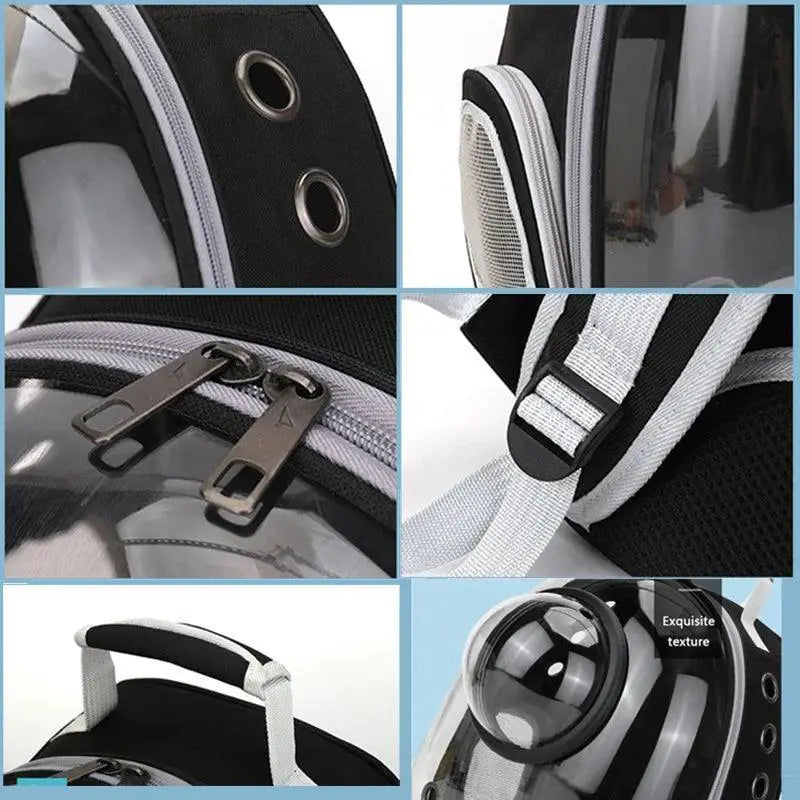 PetVoyage Capsule Backpack With Clear Window And Ventilation