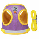 Reflective Dog Harness Set With Leash For Small Medium Pets