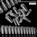 Durable Coffin Tips Nail Kit for Pros