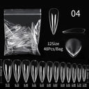 Durable Coffin Tips Nail Kit for Pros