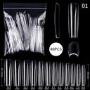 Durable Coffin Tips Nail Kit for Pros
