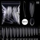 Durable Coffin Tips Nail Kit for Pros