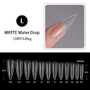 Durable Coffin Tips Nail Kit for Pros
