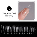 Durable Coffin Tips Nail Kit for Pros