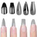 Durable Coffin Tips Nail Kit for Pros