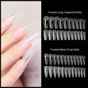 Durable Coffin Tips Nail Kit for Pros