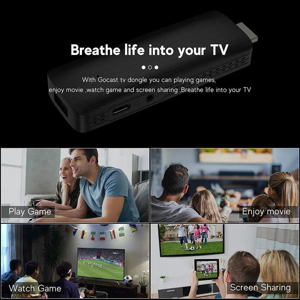 Android TV Stick Ultimate 4K HDR Entertainment Hub