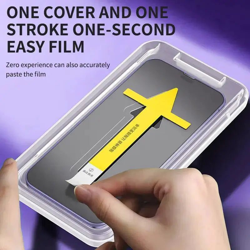 Crystal Clear Tempered Glass Protector For iPhone 15 Pro Max