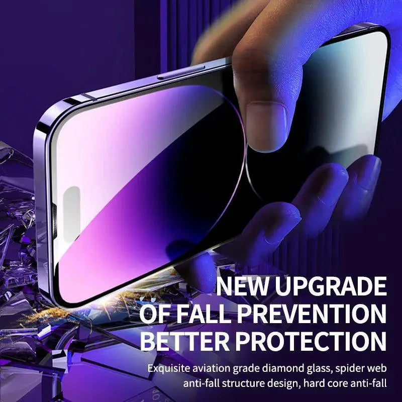Crystal Clear Tempered Glass Protector For iPhone 15 Pro Max