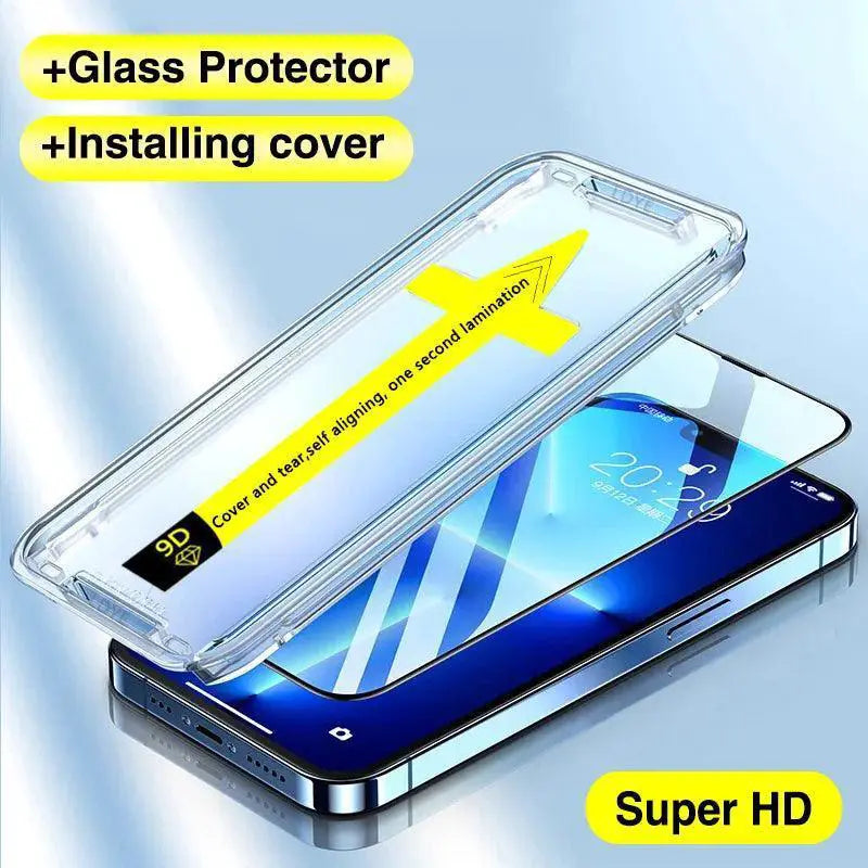 Crystal Clear Tempered Glass Protector For iPhone 15 Pro Max