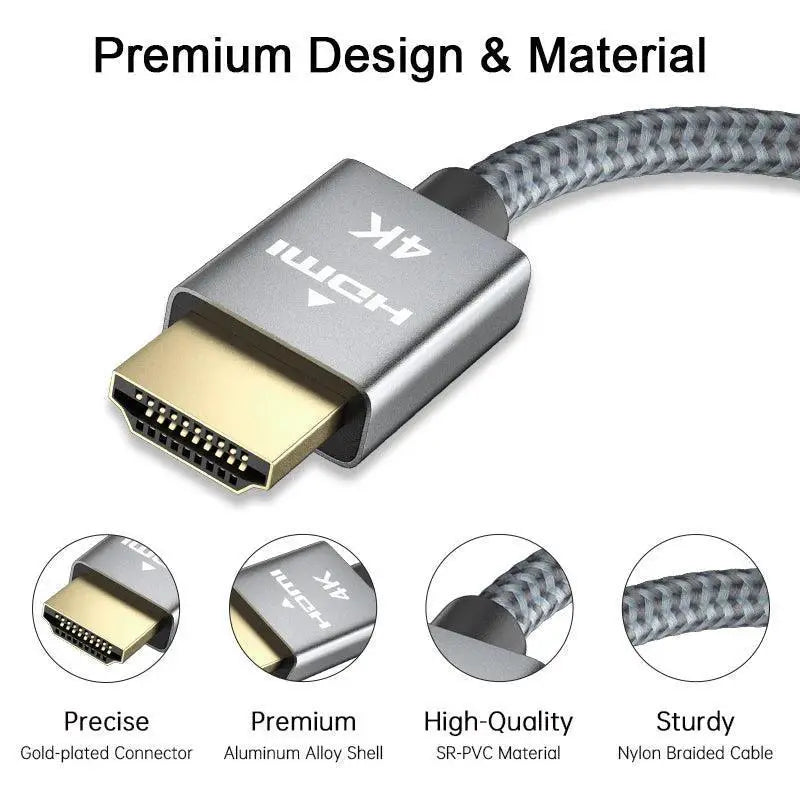 Ultimate High Speed HDMI Cable for MacBook Pro and UHD TV