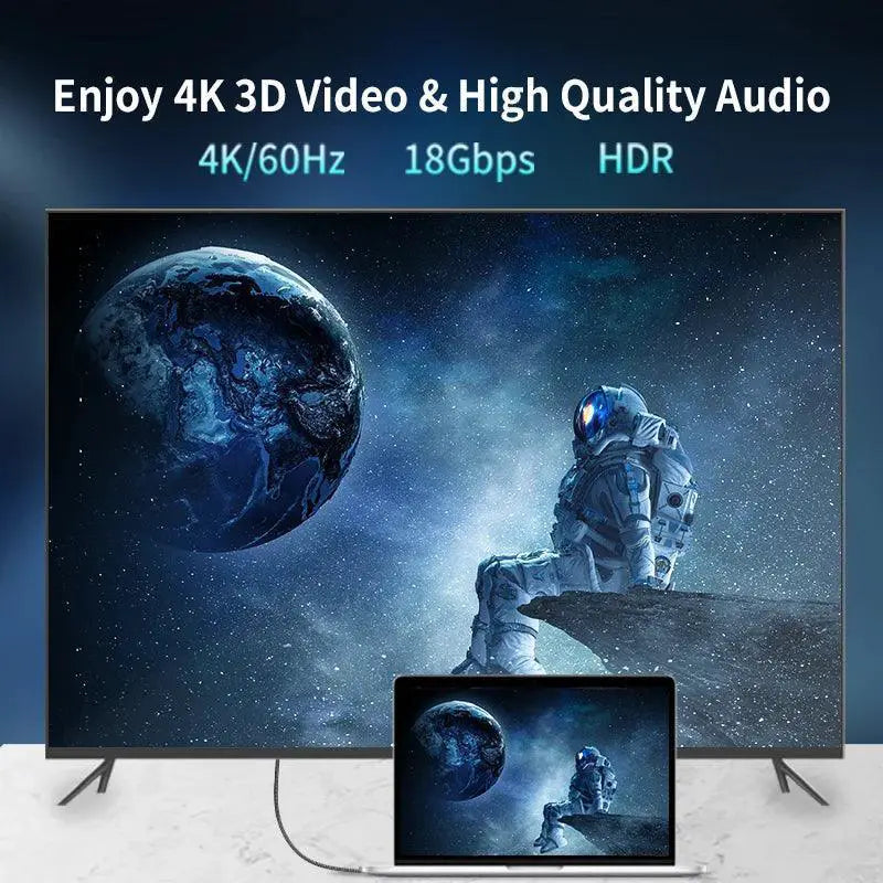 Ultimate High Speed HDMI Cable for MacBook Pro and UHD TV