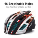 Led Cycling Helmet For Night Riders