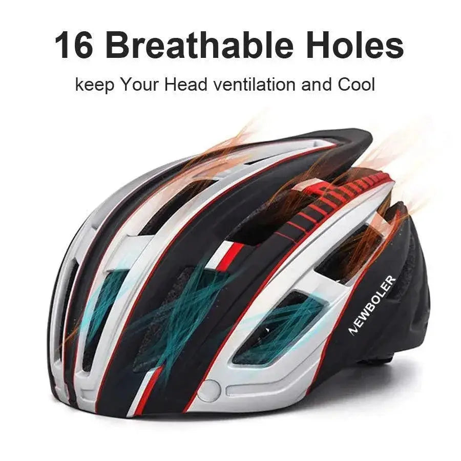 Illuminated Cycling Helmet LED Safety for Night Rides