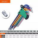 Long Arm Hex Key Set for Bike Repair