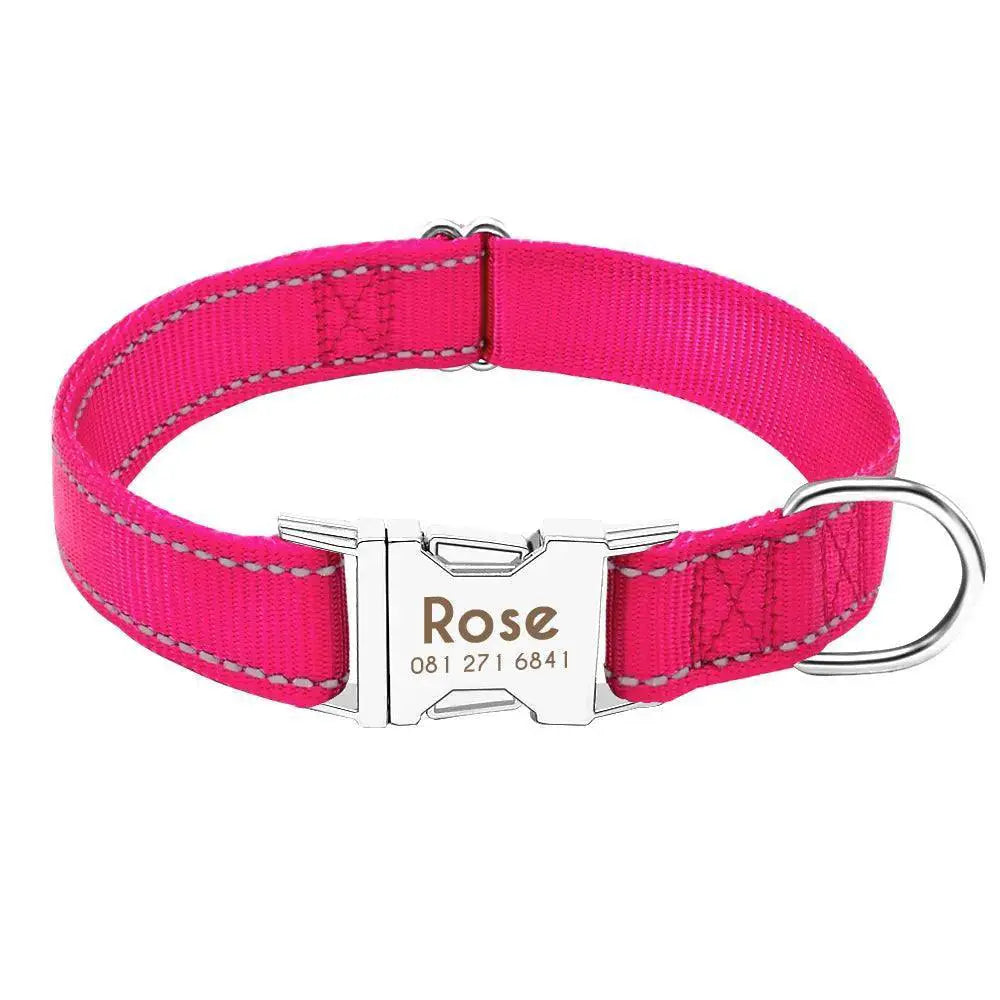 Safety Reflective Dog Collar for Night — product view 10