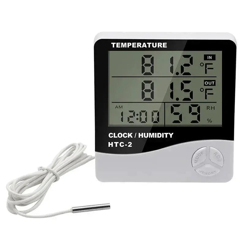 Weather Monitor Clock High Accuracy Indoor Outdoor Probe