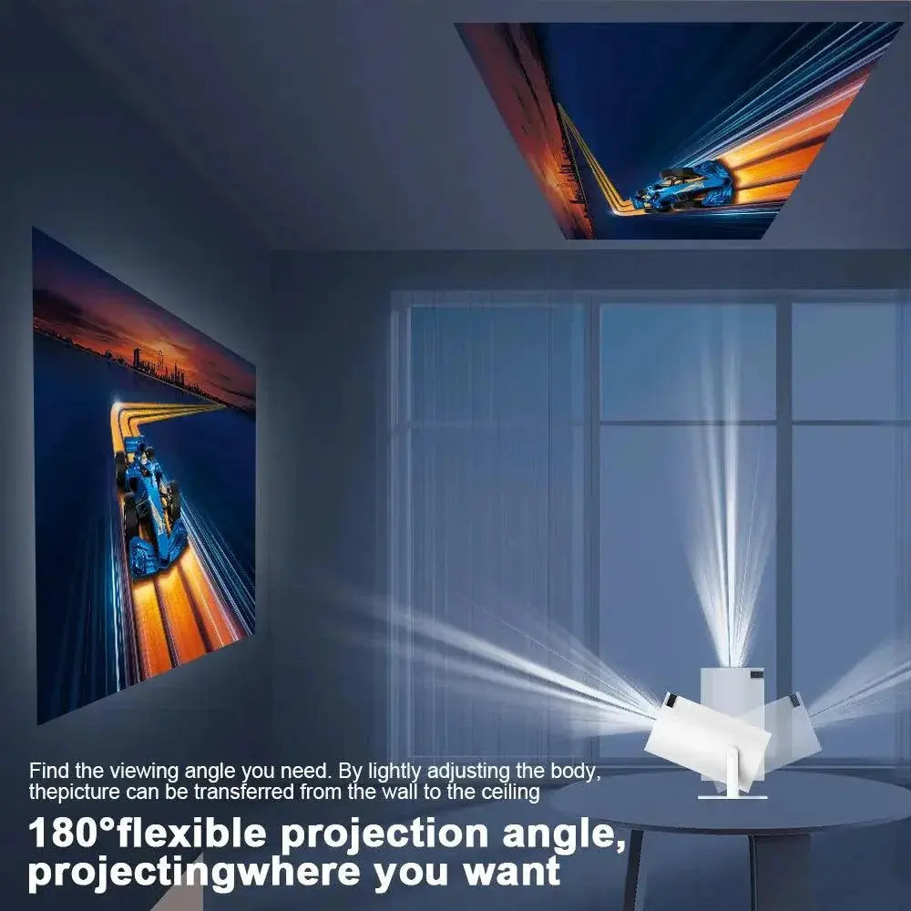 Transpeed Android Projector 4K WiFi6 200ANSI BT5 Portable