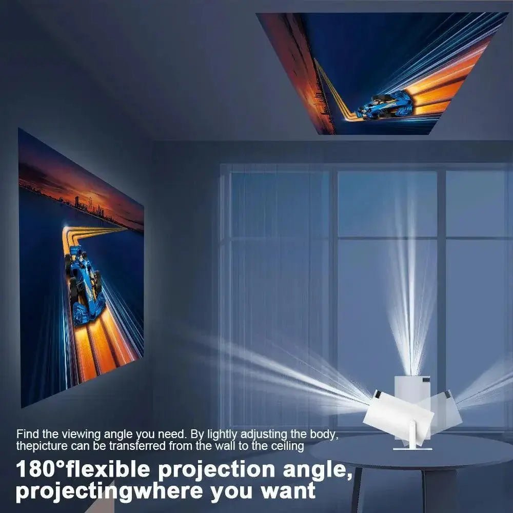 4K Android HY300 WiFi6 Projector Ultimate Outdoor Cinema