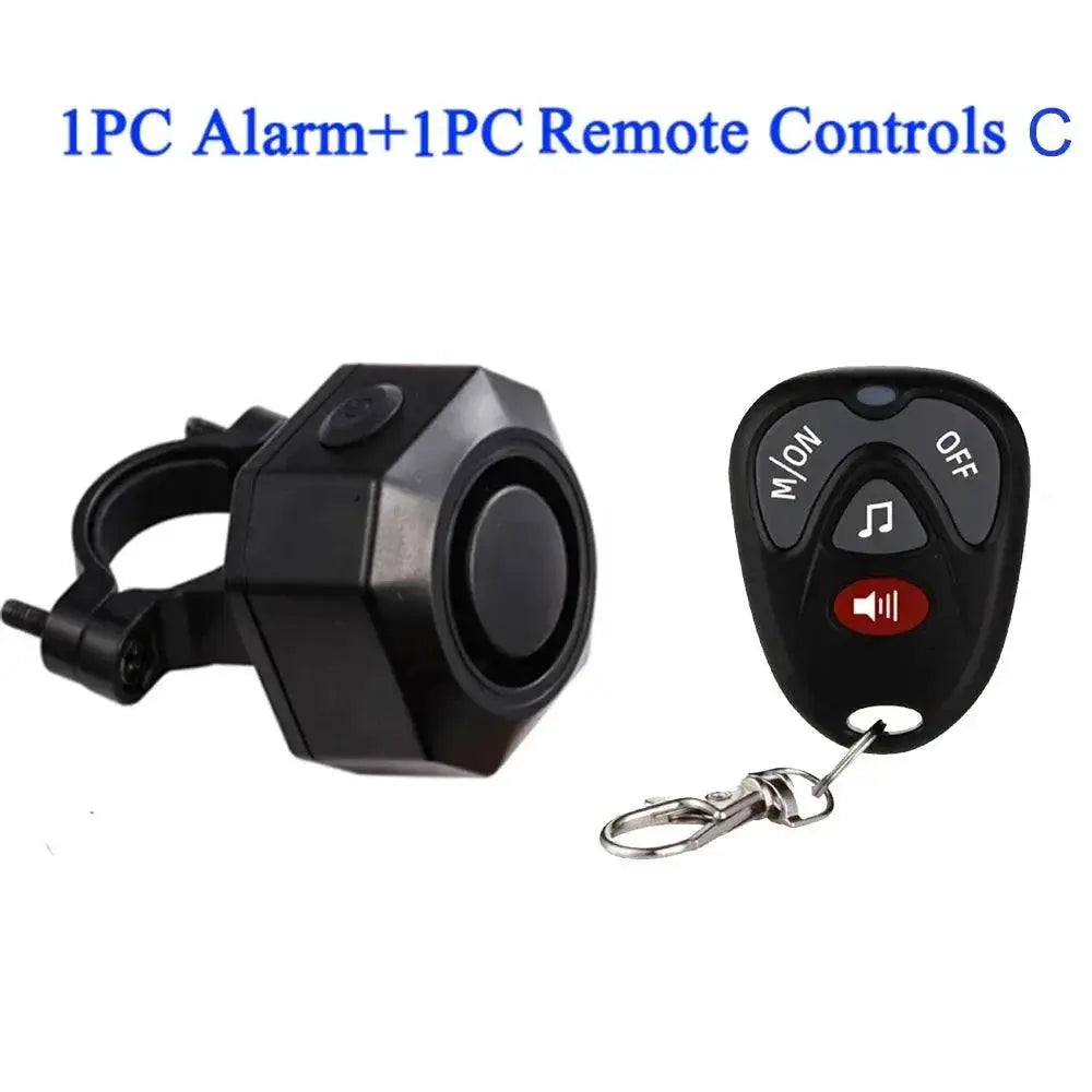 Camaroca Bike Burglar Alarm Wireless Security System Device