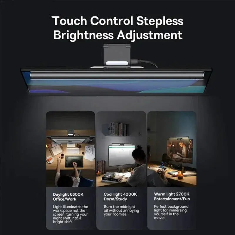 Baseus LED Desk Lamp Eye Friendly Computer Monitor Light