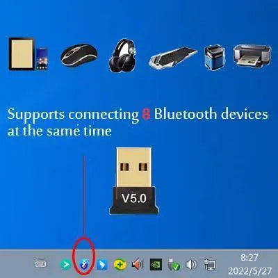 Wireless Audio Adapter For PC Bluetooth Five Point Zero