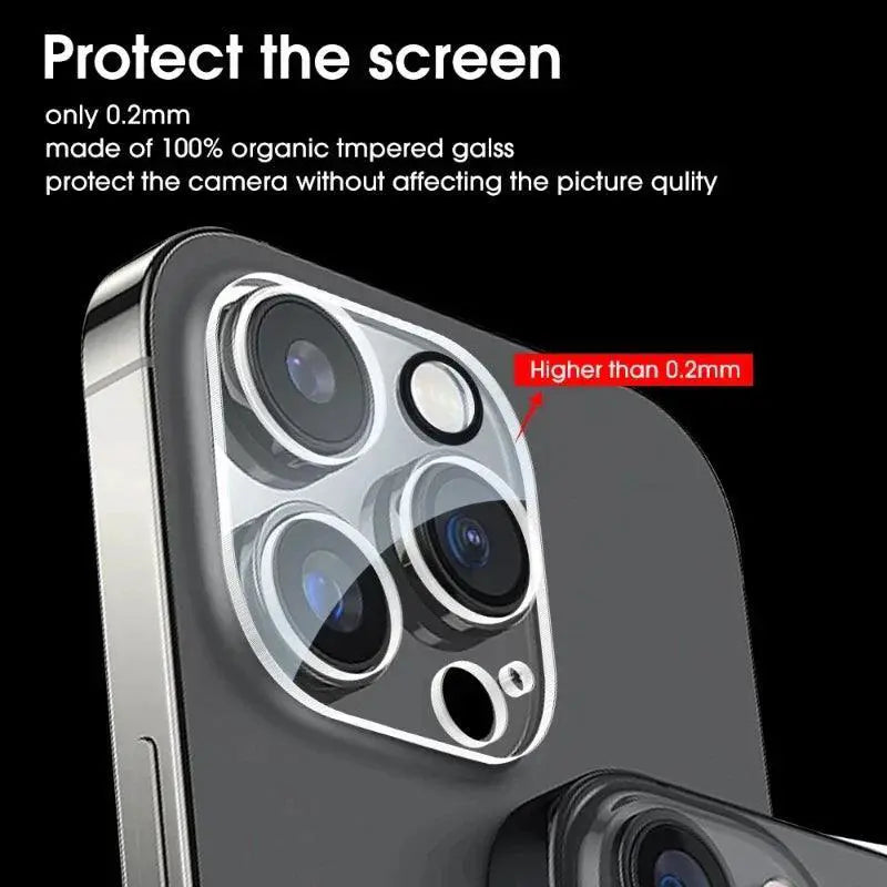 IPhone Camera Lens Protector Premium Tempered Glass Kit