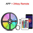 USB RGB LED Light Strip With Smart Control For Home Office