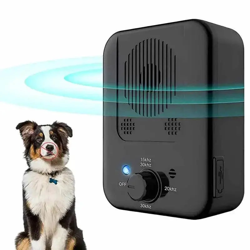 Ultrasonic Dog Bark Stopper Repeller Training Device