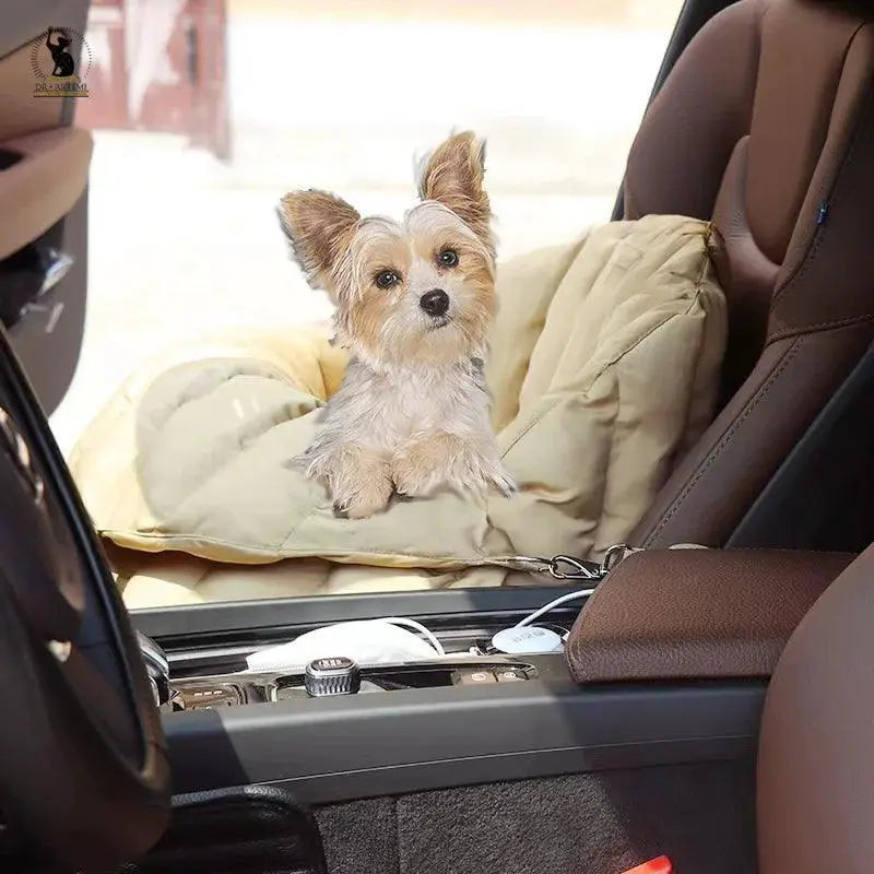 Pet Car Seat Carrier For Small Dogs And Cats Safe Travel