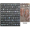 Easy Apply Nail Decals Butterfly Flames
