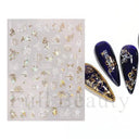 Easy Apply Nail Decals Butterfly Flames