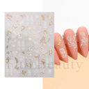Easy Apply Nail Decals Butterfly Flames