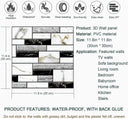 3D Brick Wall Stickers Easy Install