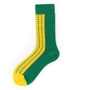 Quirky Happy Cotton Unisex Socks EU Sizes 36 To 43