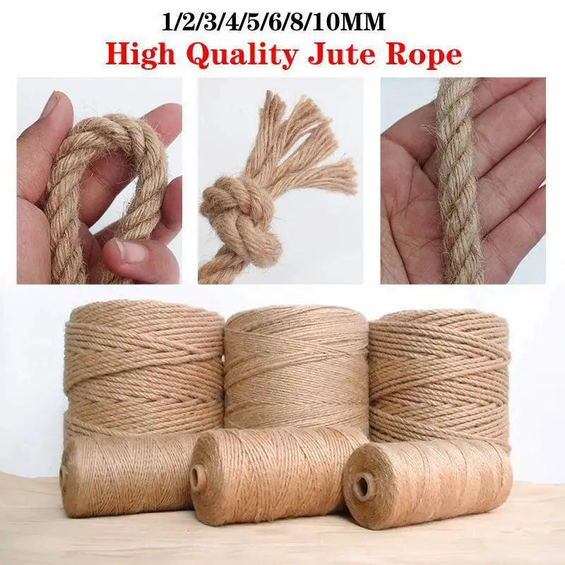 Sustainable Jute Rope Ribbon For Eco Friendly Crafts