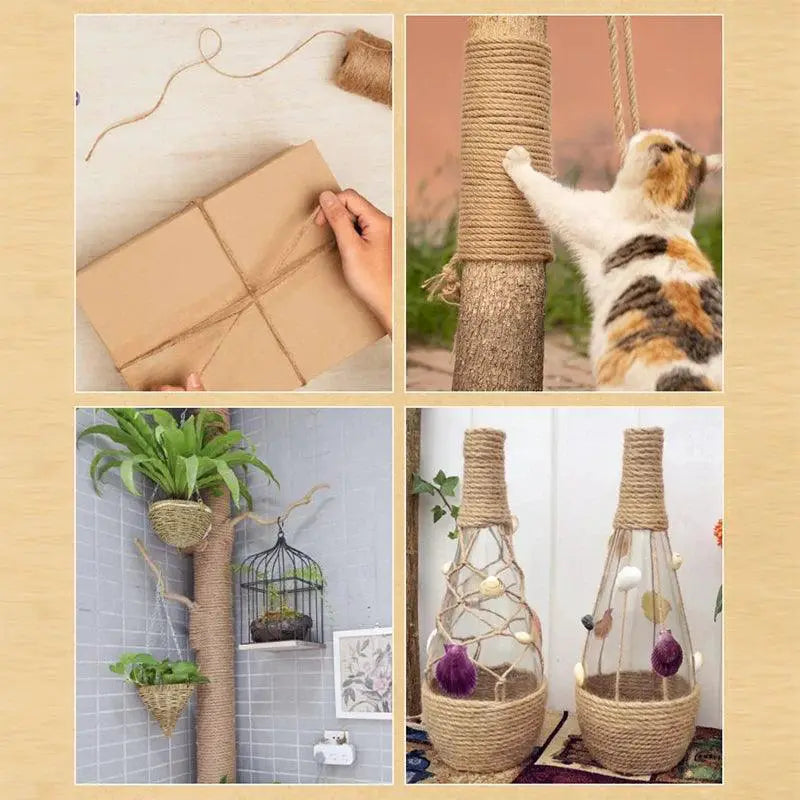 Sustainable Jute Rope Ribbon For Eco Friendly Crafts