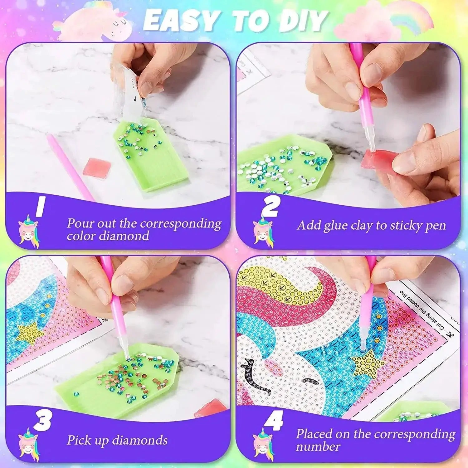 Whimsical Animal Diamond Painting Kit Spark Creativity