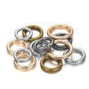 Secure O Ring Clasps For Jewelry Making