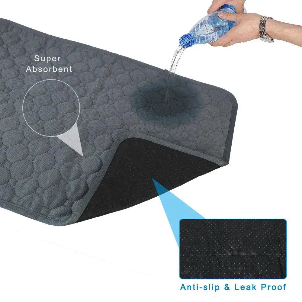 Washable Reusable Dog Training Pad Urine Absorbent Mat