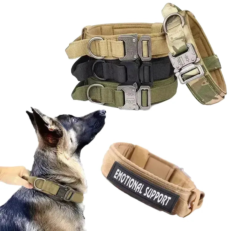 Durable Tactical Dog Collar for Training — product view 1
